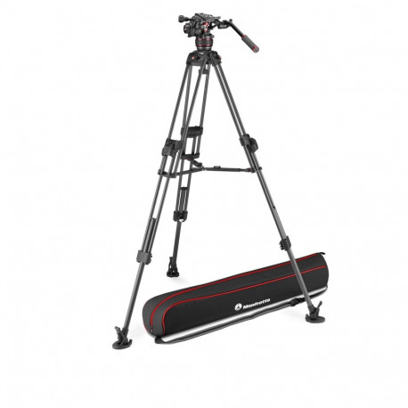 Tripod Manfrotto Zestaw 645 Carbon Fast Twin 608 Head