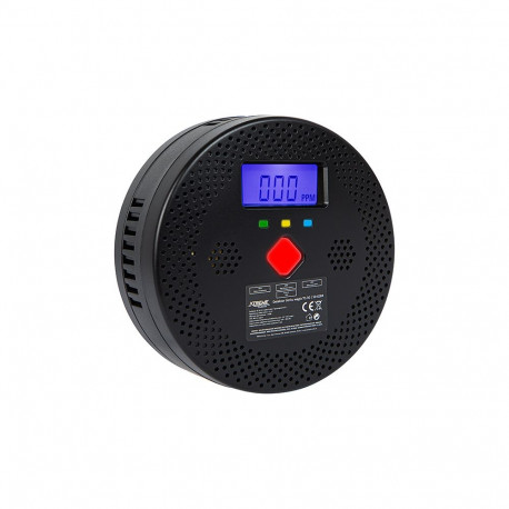 50-628# Detektor czujnik czadu tc30 2xaa wifi tuya czarny