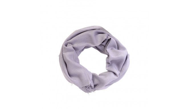 SOKISAHTEL Alpakavillane lillakas-hall siidisegune õlasall 425