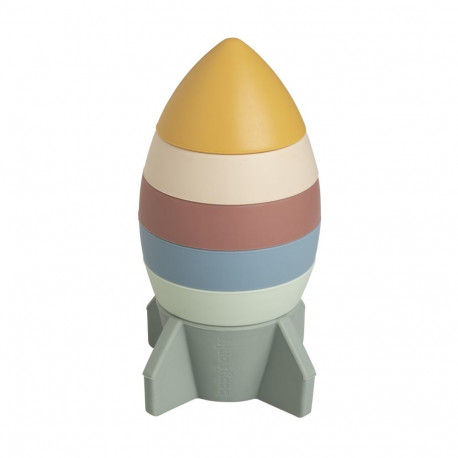 Baby's Only Stacking Tower BO-860.859.805.50 Silicone Rocket Tower 0+