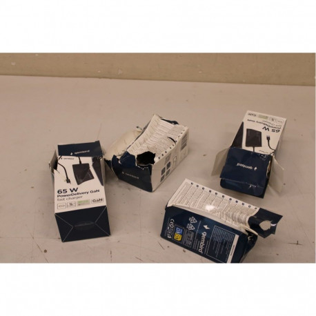 Cablexpert SALE OUT. NPA-AC-PDQC65-01 65 W PowerDelivery GaN USB Type-C fast charger, black | 65 W P