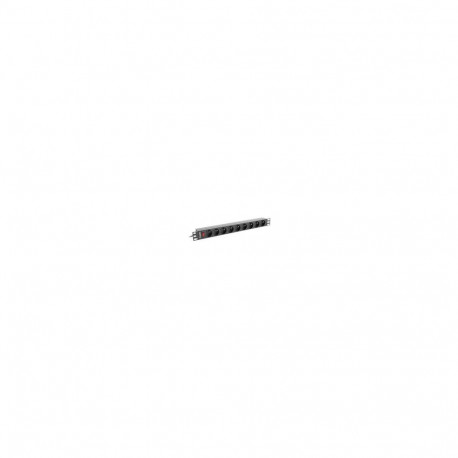 Lanberg LANBERG PDU-09E-0300-BK Lanberg PDU 1U 1