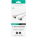 Vivanco antenna cable angled 3m