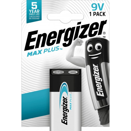 Energizer battery Max Plus Alkaline 9V CHP1