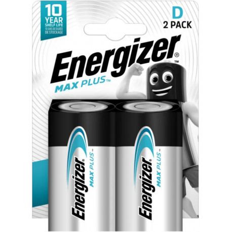 Energizer patarei Max Plus Alkaline D CHP2