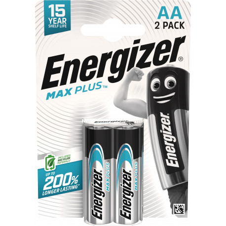 Energizer patarei Max Plus Alkaline AA/LR6 CHP2