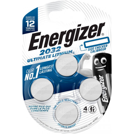 Energizer patarei Ultimate Lithium CR2032 BP4