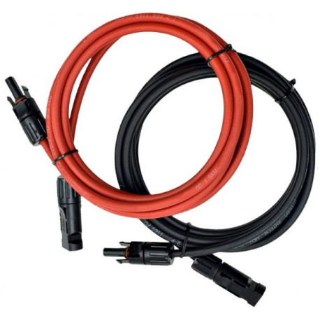 EcoFlow extension cable set for solar panels APV MC4 2m