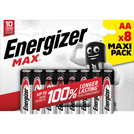 Energizer battery Max Alkaline AA CHP8