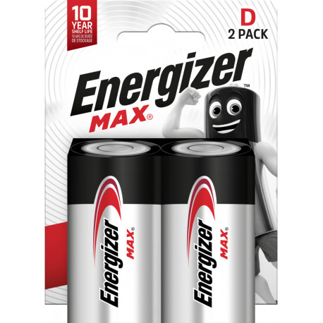 Energizer battery Max Alkaline D CHP2