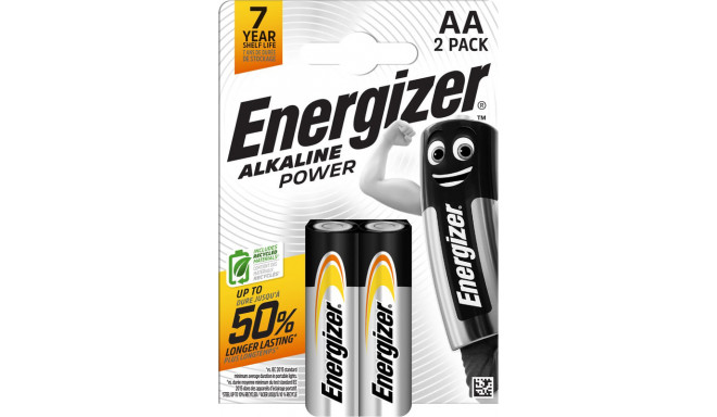 Energizer battery Alkaline Power AA CHP2
