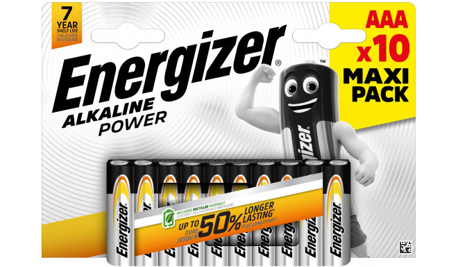 Energizer patarei Alkaline Power AAA CHP10