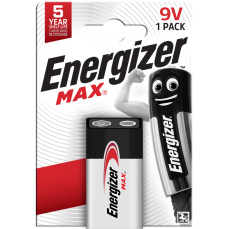 Energizer battery Max Alkaline 9V CHP1
