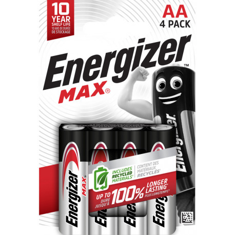 Energizer patarei Max Alkaline AA CHP4