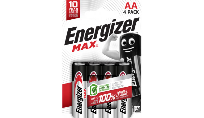 Energizer battery Max Alkaline AA CHP4
