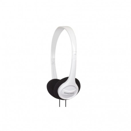 Koss Headphones KPH7w Wired, On-Ear, 3.5 mm, White