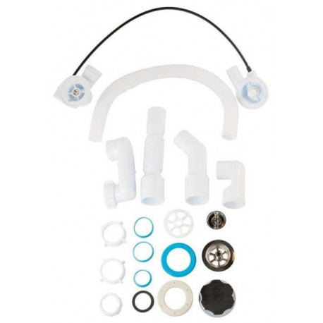 Ani Plast sifooni komplekt EM601PLEU, valge