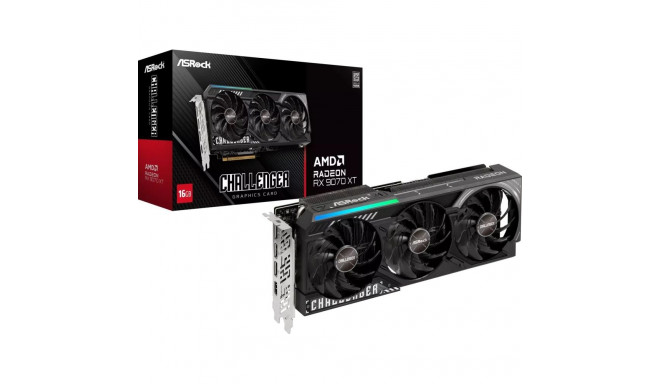 ASRock Radeon RX 9070 XT Challenger 16GB GDDR6 Graphics Card (RX9070XT CL 16G)