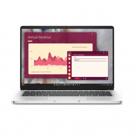 Dell sülearvuti Pro 14 PC14250 IPS FHD+ peegeldumisvastane Intel Core Ultra 5 235U 16GB DDR5 SSD 512