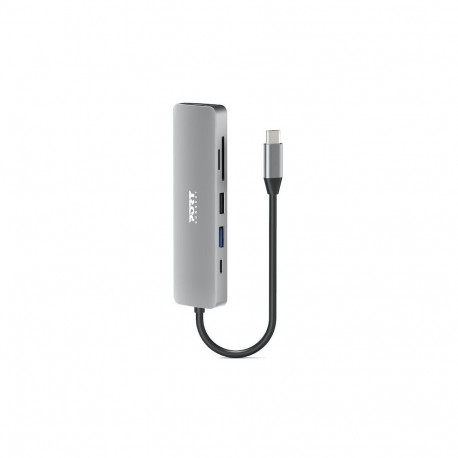 PORT CONNECT mobiilne dokkimisjaam 1 x 4K USB-C 5 seadet, 100W