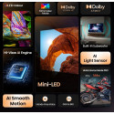 Hisense Mini LED TV | 65U7Q | 65 | Smart TV | VIDAA Smart OS | UHD | Black