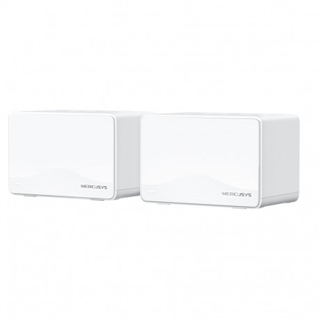 Mercusys mesh-wi-fi 7 süsteem BE3600 Halo H25BE 2-pakk 802.11ax 1 Ethernet LAN (RJ-45)-port mesh-tug