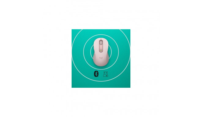 Logitech Signature M650 wireless mouse, pink