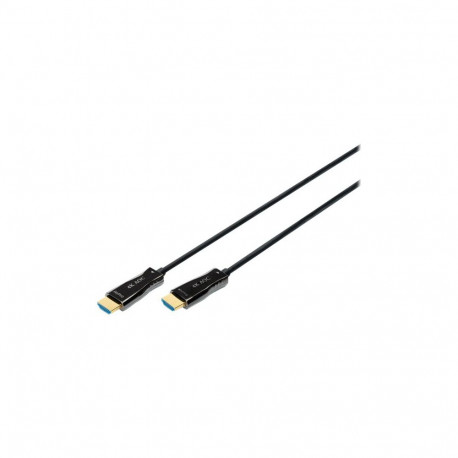 Digitus HDMI AOC hübriid-fiiber ühenduskaabel AK-330125-100-S HDMI isane (tüüp A) HDMI isane (tüüp A