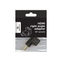 Cablexpert HDMI parema nurga adapter, 90° allapoole