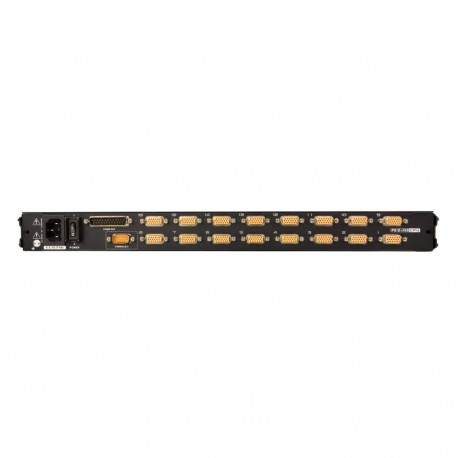 ATEN 16-Port KVM PS/2+USB, OSD, rack, 17" Slideaway LCD
