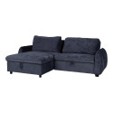Corner sofa bed CLOUD blue
