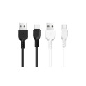 Cable USB A to USB C Hoco 2,4A 3 m X20 black