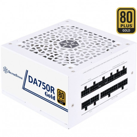 SilverStone SST-DA750R-GMA-WWW, PC power supply (white, 1x 12-pin ATX3.0, 4x PCIe, cable management,