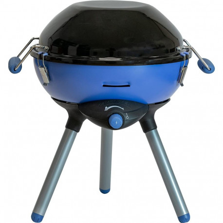 Party Grill gaasipliit 400 Caravan Connect 30mbar haagise ühendusega mudel 2023, must/sinine