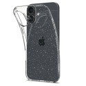 Spigen Liquid Crystal iPhone 16 Case - Clear Glitter