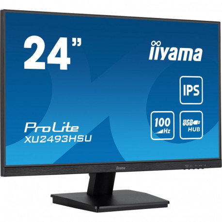 Iiyama arvutimonitor ProLite XU2493HSU-B7 60.5cm (23.8") 1920 x 1080 pixels Full HD LED, must