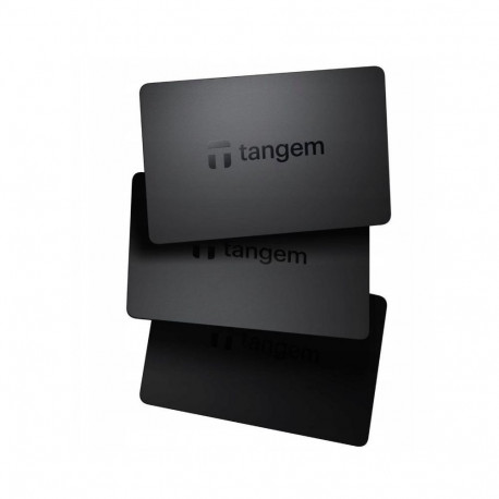 Tangem Wallet cryptocurrency wallet - 3 cards