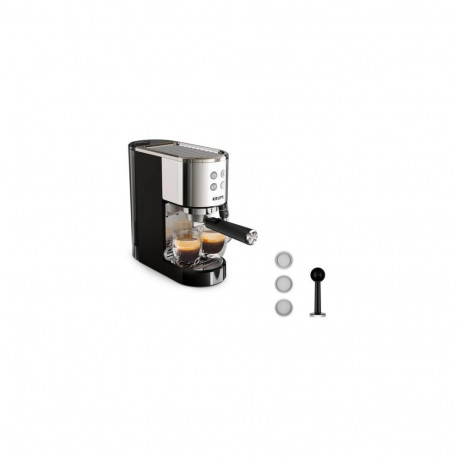 Krups Virtuoso XP444C10 coffee maker Semi-auto Espresso machine 1 L