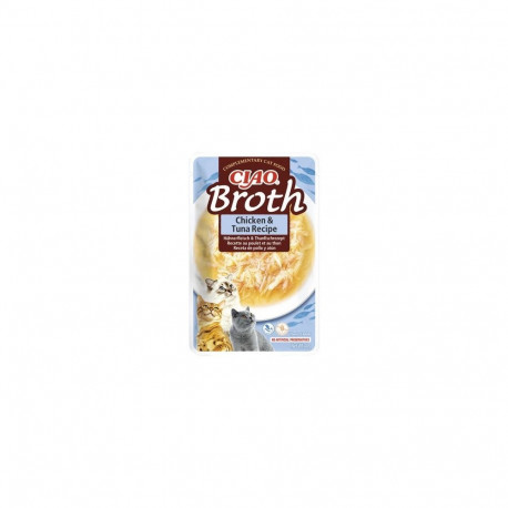 Ciao Broth Chicken & Tuna märgtoit kassidele 40g