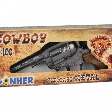 Pulio mängupüstol Kauboi revolver metallist