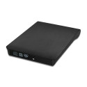 Qoltec optical drive case SATA 9.5mm USB 3.0