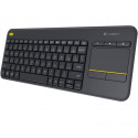 K400+ Wireless Touch Keyboard black