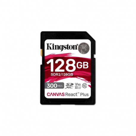 MEMORY SDXC 128GB C10/SDR2/128GB KINGSTON
