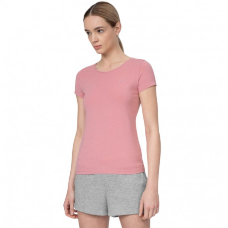 Koszulka damska 4F jasny róż H4L22 TSD350 56S S