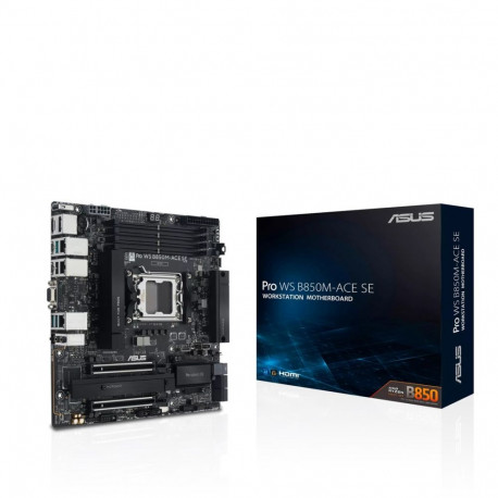 Motherboard - ASUS PRO WS B850M-ACE SE AM5 DDR5 256GB micro ATX