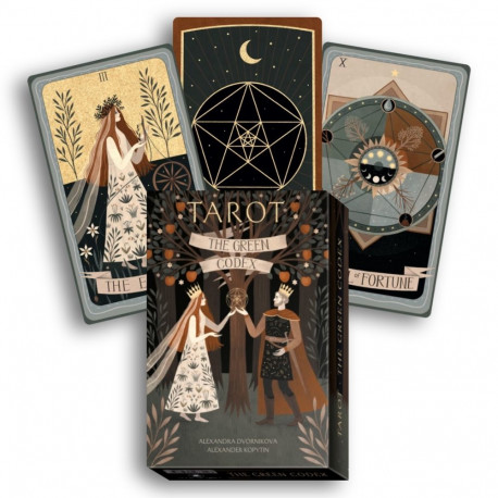 Tarot Deck - Lo Scarabeo The Green Codex 78 Cards with Book