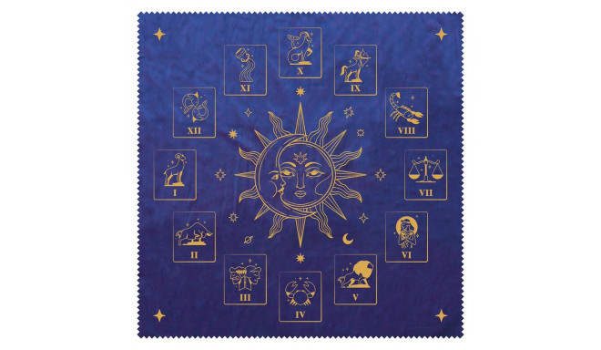 Tarot Mat - Lo Scarabeo Zodiac Design 50x50cm
