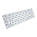 CLEVETURA CLVX 1 Touch-On-Keys AI Wireless Keyboard, ANSI US Mac layout, Scissor Switches, Aluminum 