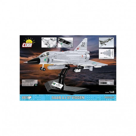 Klocki saab aj 37 viggen 881 elementi