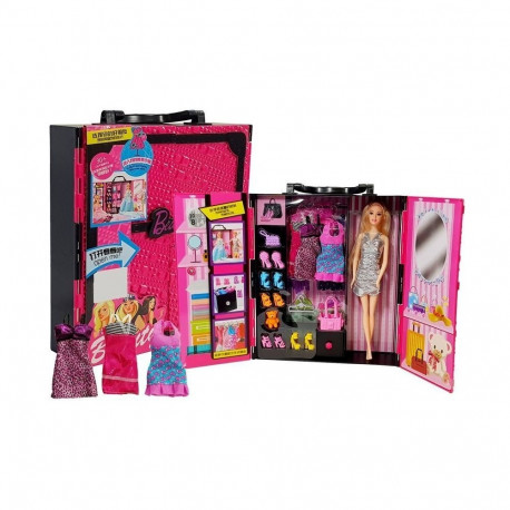 moodne nuku riidekapp roosa kohver